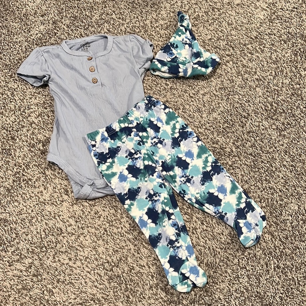 NWOT 3-6 month Chick Pea baby clothes